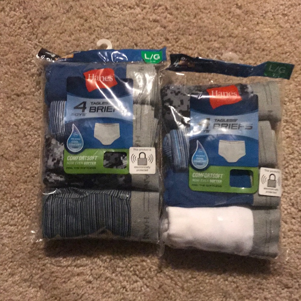 NEW Hanes Tagless Briefs